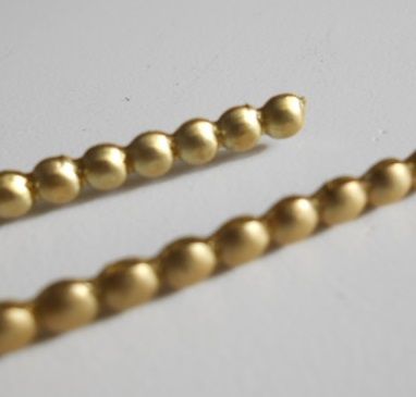 Moldura de latón 25 cm x 4 mm