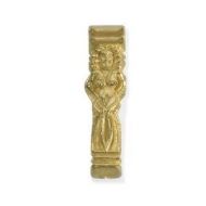 Ornamento de latón 23x5 mm