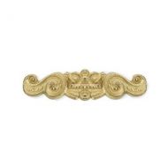 Ornamento de latón 25x6 mm
