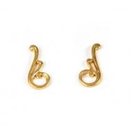 Ornamento de latón formas 13x7 mm