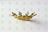 Ornamento de latón 19x3 mm 