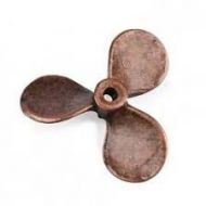 Hélice tripala metal 20 mm derecha