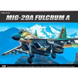 Avión M-29A Fulcrum A. Escala 1/48