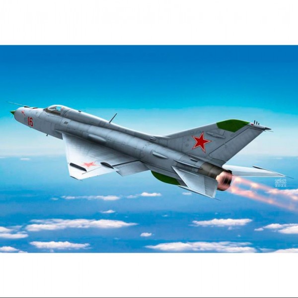 AVIÓN RUSSIAN AIR FORCE MIG-21PF FISHBED-D 1/48