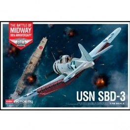 Avión USN SBD-3 Battle of Midway. Escala 1/48