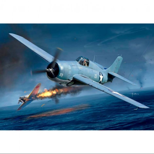 AVIÓN USN F4F-4 WILDCAT "BATTLE OF MIDWAY" 1/48