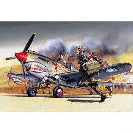 Avión "Tomahawk" P-40B  Escala 1/72