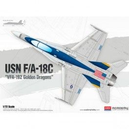 Avión USN F/A-18C VFA-192 Golden Dragons  Escala 1/72
