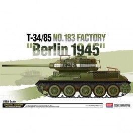 T-34/85 183 Factory Berlin45. Escala 1/35