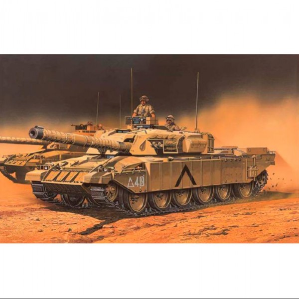 Maqueta de plástico Academy Tanque British Army Challenger Mk.3. Escala 1/72