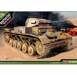 German Panzer II Ausf.F N Africa  Escala: 1/35