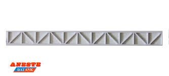 Pretil trama simple 520 mm