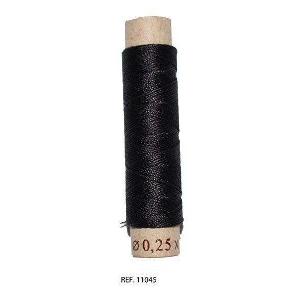 Hilo negro de Disarmodel de 0.25 mm 15m