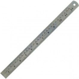 Regla 300mm Acero inox pulg-mm Dismoer