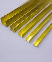 Perfil de latón en "U" 5x3 mm