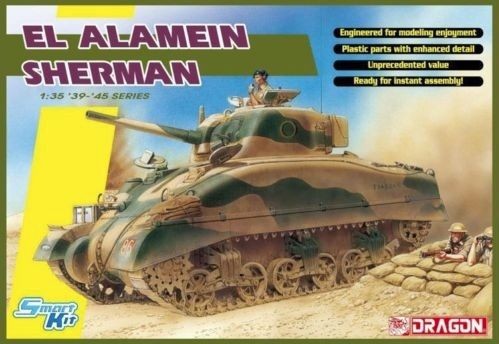 El Alamein Sherman with Magic Tracks