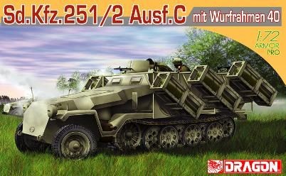 Sd.Kfz.251 Ausf.C mit Wurfrahmen 40