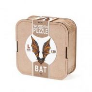Puzzle Murciélago (L) con 250 piezas y caja de madera