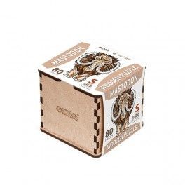 Puzzle Mamut (S) con 80 piezas y caja de madera