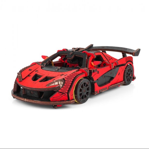 COCHE DE CARRERAS ROJO 237 PIEZAS