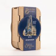 PUZZLE SAGRADA FAMILIA 167 PIEZAS CAJA DE MADERA