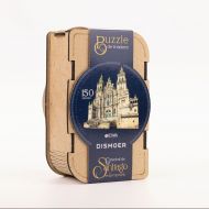 PUZZLE CATEDRAL DE SANTIAGO 150 PIEZAS CAJA DE MADERA