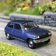 Renault R5 AZUL METALIZADO 1/87