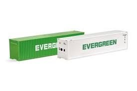 Contenedores Evergreen 1/87