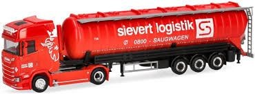 Scania CS 20 CISTERNA ROJO 1/87