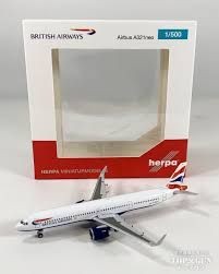 AIRBUS A321 NEO BRITISH AIRWAYS 1/500