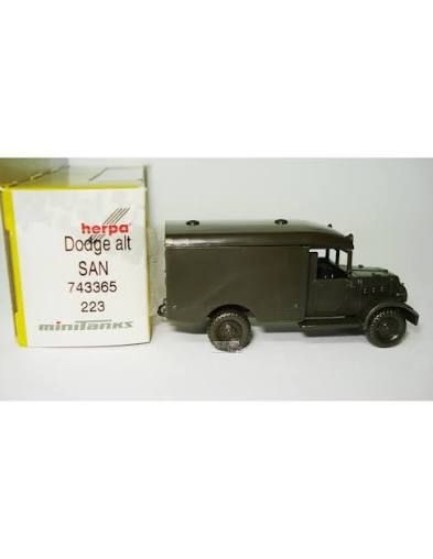 Dodge 3/4 ambulancia 1/87