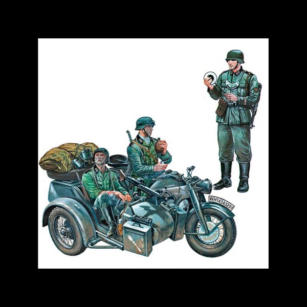 MOTO MILITAR ZÜNDAPP KS750 1:35