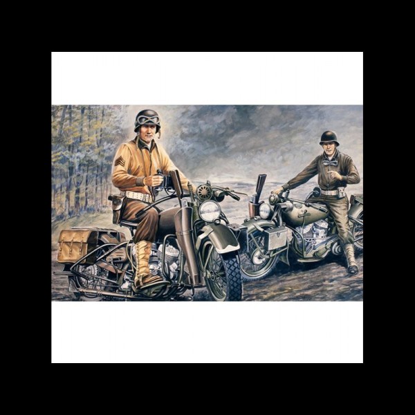 MOTO MILITAR U.S. MOTORCYCLES WW2 1:35