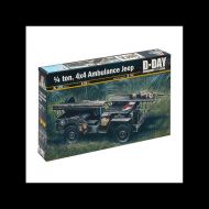 VEHÍCULO MILITAR ¼ TON 4X4 AMBULANCE JEEP 1:35