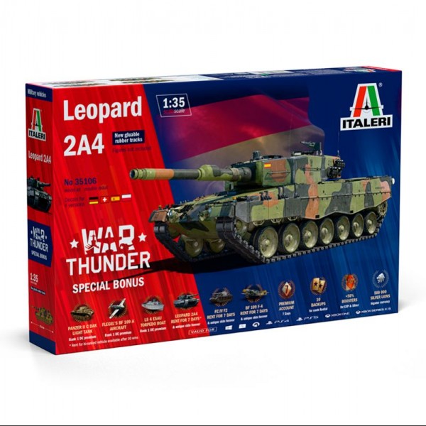 WAR THUNDER SERIES - TANQUE LEOPARD 2 A4 1:35