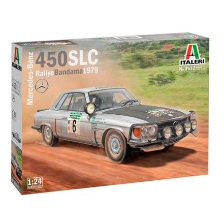 COCHE CARRERAS MB 450 SLC RALLYE BANDAMA 1979 1:24