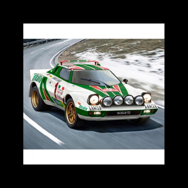 COCHE CARRERAS LANCIA STRATOS HF 1:24
