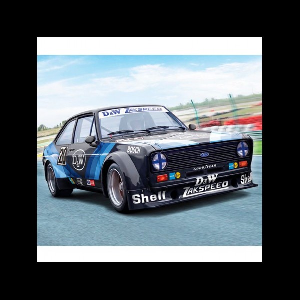 COCHE CARRERAS FORD ESCORT ZAKSPEED GR.2 1:24