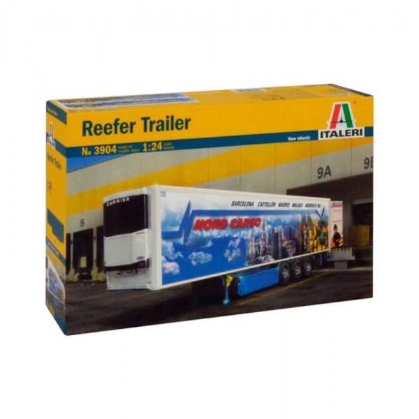 CAMIÓN REEFER TRAILER 1:24