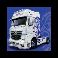 CAMIÓN EXPO. MB ACTROS MP4 GIGA SPACE 1:24