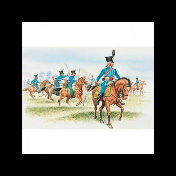 FIG. HISTÓRICAS FRENCH HUSSARS (NAP. WARS) 1:72