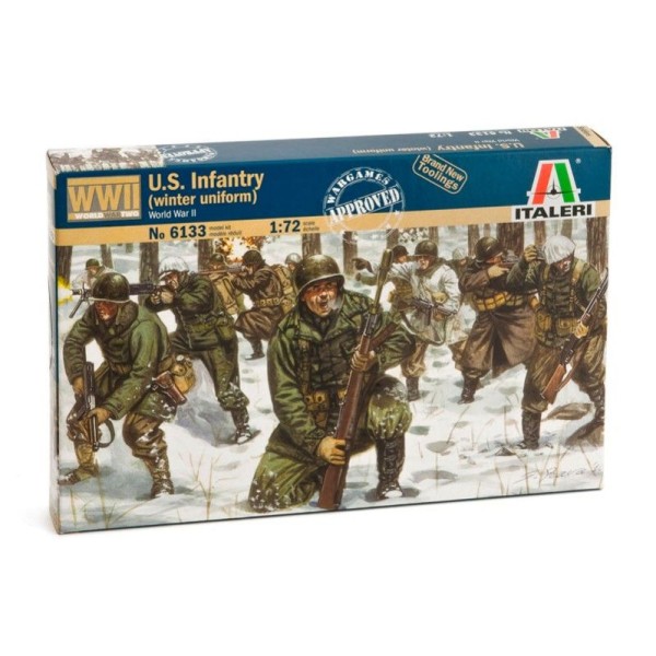 FIGURAS SOLDADOS U.S. INFANTRY-WINTER UNIFORM (WWII) 1:72