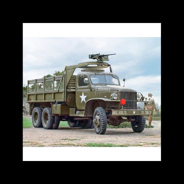 VEHÍCULO MILITAR GMC 2 1/2 TON, 6X6 TRUCK 1:35