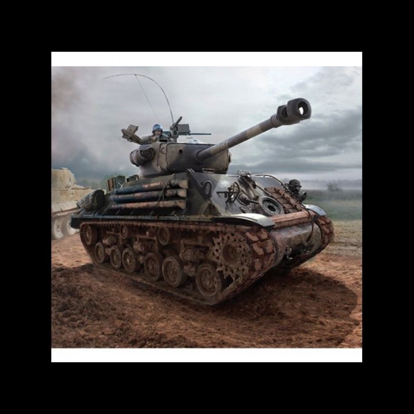 TANQUE M4A3E8 SHERMAN FURY 1:35