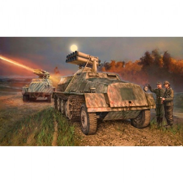 VEHÍCULO MILITAR 15 CM. PANZERWERFER 42 AUF SWS 1:35