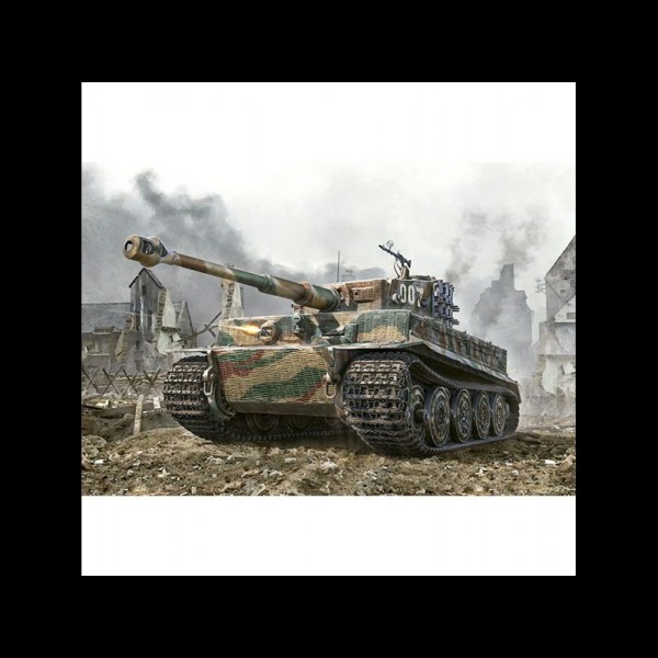 TANQUE PZ.KPFW.VI TIGER I AUSF.E LATE PROD. 1:35