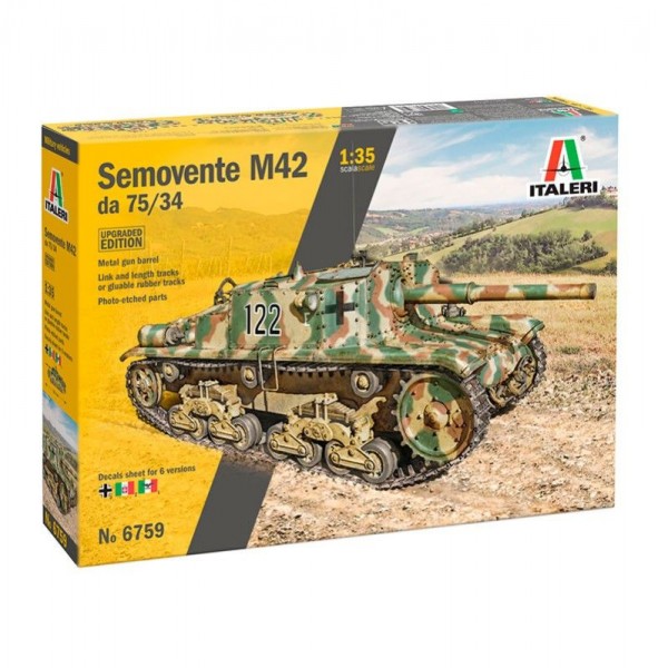 TANQUE SEMOVENTE M42 DA 75/34 UPGRADED EDITION 1:35
