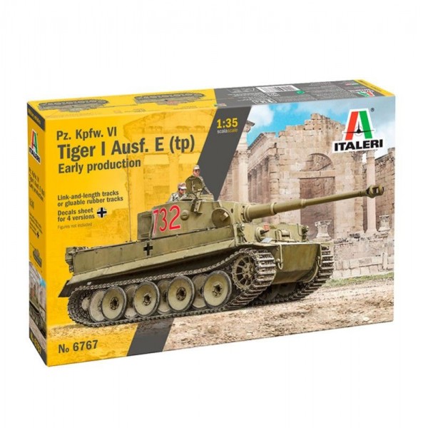TANQUE PZ. KPFW. VI TIGER I AUSF. E (TP) EARLY PRODUCTION  1:35