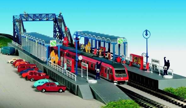 Estación completa de dos andenes 