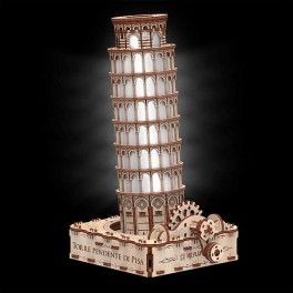 Torre de Pissa con luz 435 piezas
